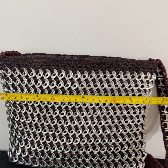 SODA POP TAB PURSE Handmade Purse made from Crocheted and Soda Can Tabs. - Picture 2 of 10